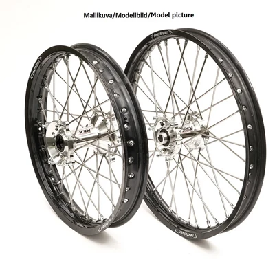 REX 19-2,15 KTM ALL SX-F 23-.. BLACK RIM/SILVER HUB 22MM