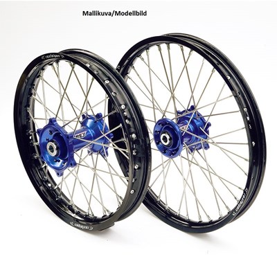 Rex Vanne 21-1,60 Yzf250 / Yzf450 14-.. Musta Vanne/Sininen Napa 22Mm