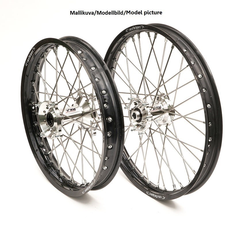 Rex Vanne 21-1,60 Yzf250 / Yzf450 14-.. Musta Vanne/Hopea Napa 22Mm