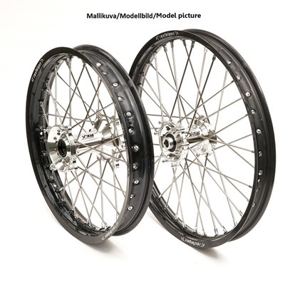 Rex Vanne 21-1,60 Yzf250 / Yzf450 14-.. Musta Vanne/Hopea Napa 22Mm