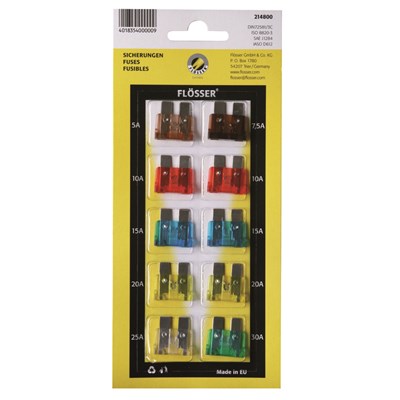 Flösser Blade fuse kit 2148xx 10 pcs