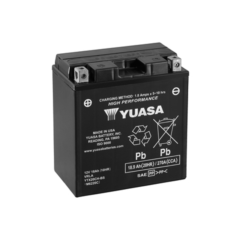 Yuasa akku, YTX20CH-BS (cp)