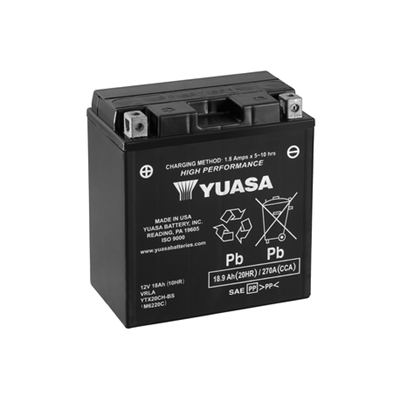 Yuasa akku, YTX20CH-BS (cp)