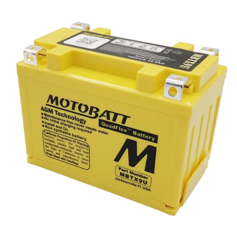 Motobatt akku, MBTX9U