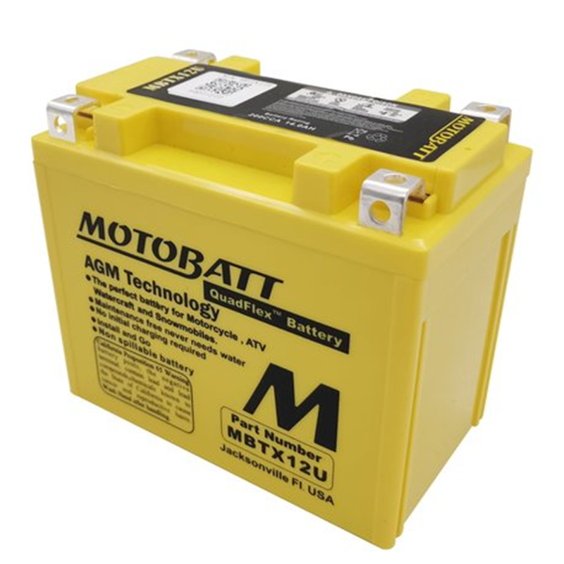 Motobatt akku, MBTX12U