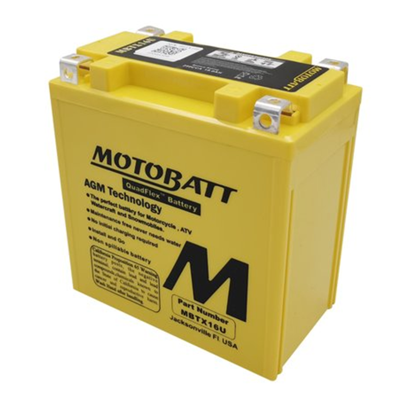 Motobatt akku, MBTX16U