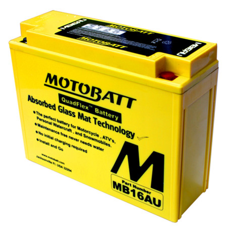 Motobatt akku, MB16AU