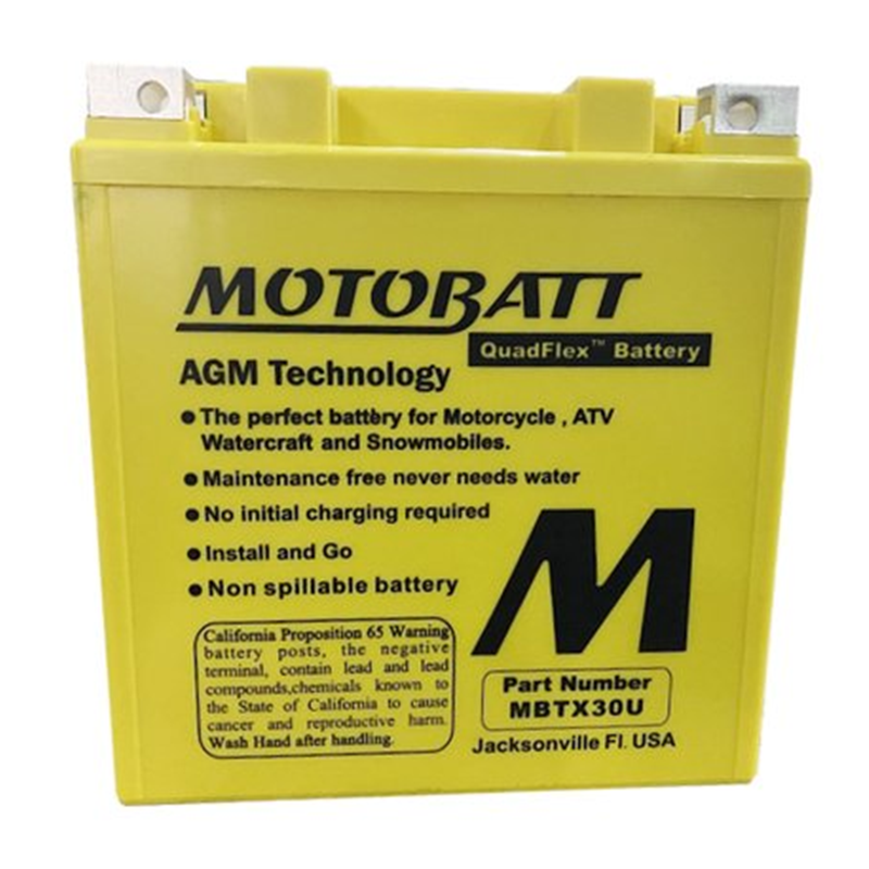 Motobatt akku, MBTX30U