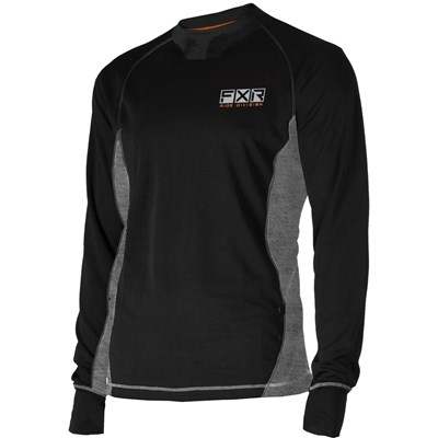 M Endeavor Merino Hybrid Longsleeve XL Black/Grey Hthr