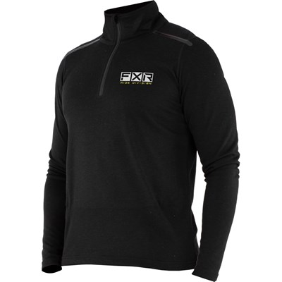M Endeavor Merino 1/4 Zip M Black