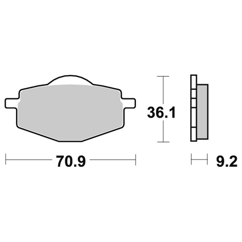Sbs Jarrupalat Ceramic YAMAHA