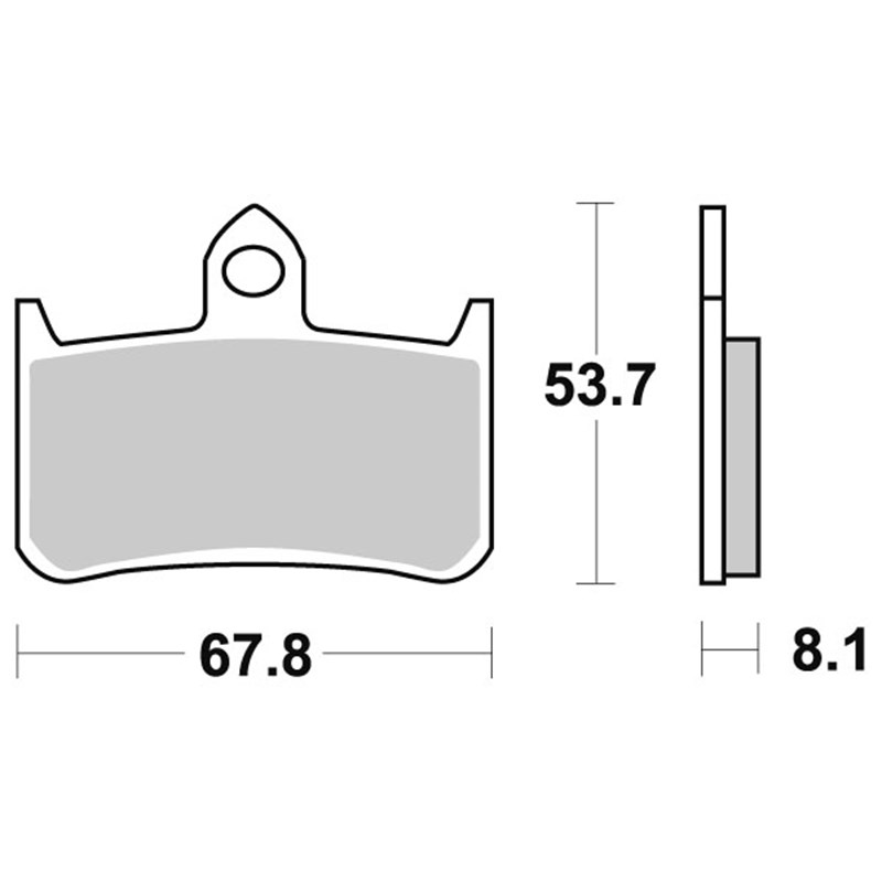 Sbs Jarrupalat Sintered HONDA