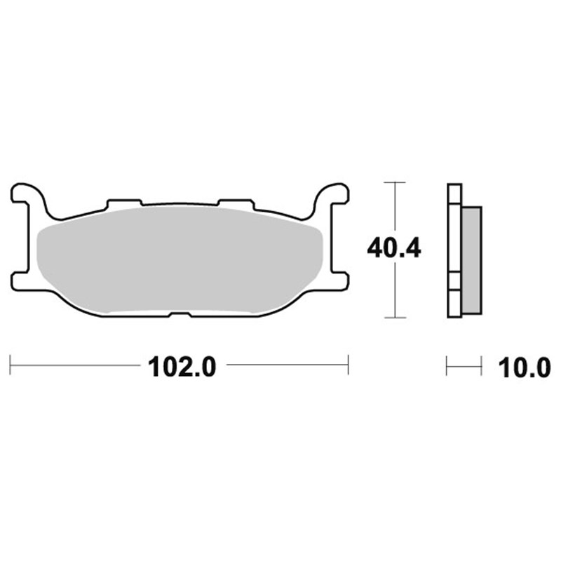 Sbs Jarrupalat Sintered YAMAHA