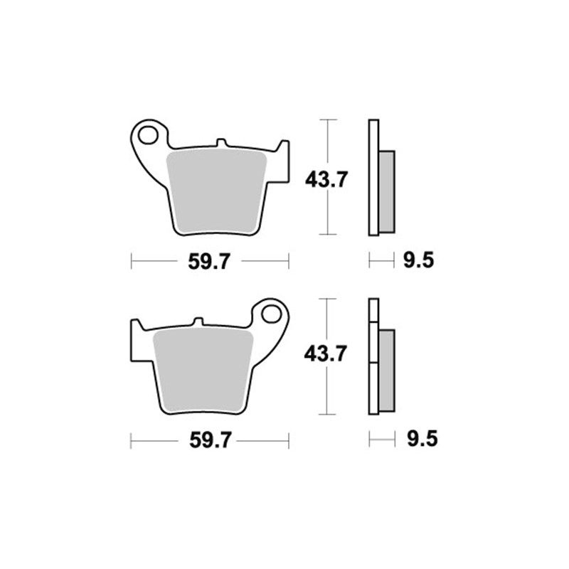 Sbs Jarrupalat Racing Sintered