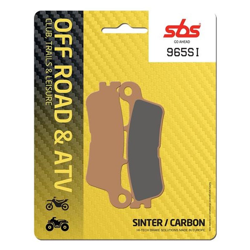 Sbs Jarrupalat Sintered Offroad FANTIC, YAMAHA