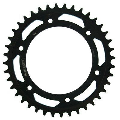 Supersprox Teräs takaratas KTM/Husqv./Husab. Musta 40