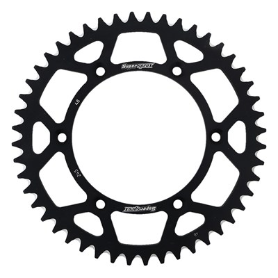 Supersprox Alumiini takaratas RAL-245:50 Musta