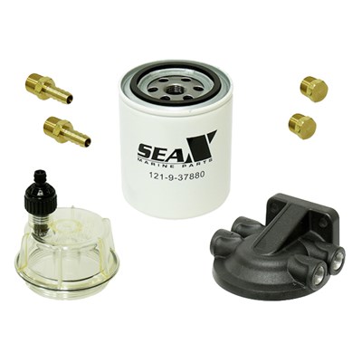Sea-X polttoainesuodatin kannella, yleismalli 3/8