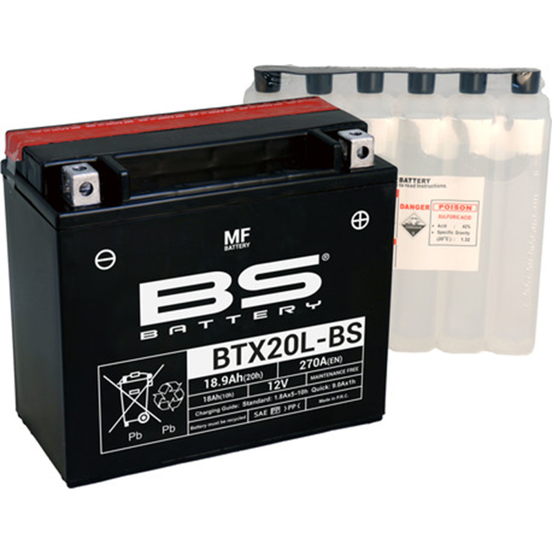 BS akku BTX20L-BS MF (cp) Maintenance Free