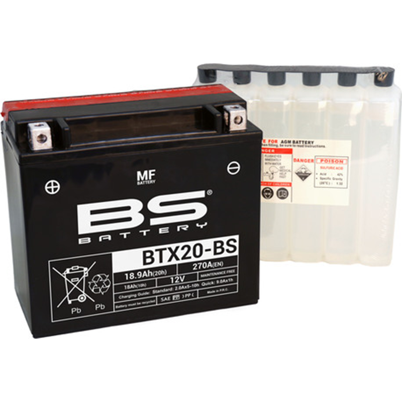 BS akku BTX20-BS MF (cp) Maintenance Free