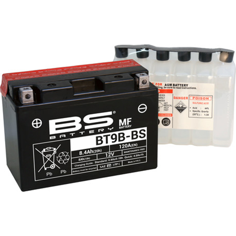 BS akku BT9B-BS MF (cp) Maintenance Free