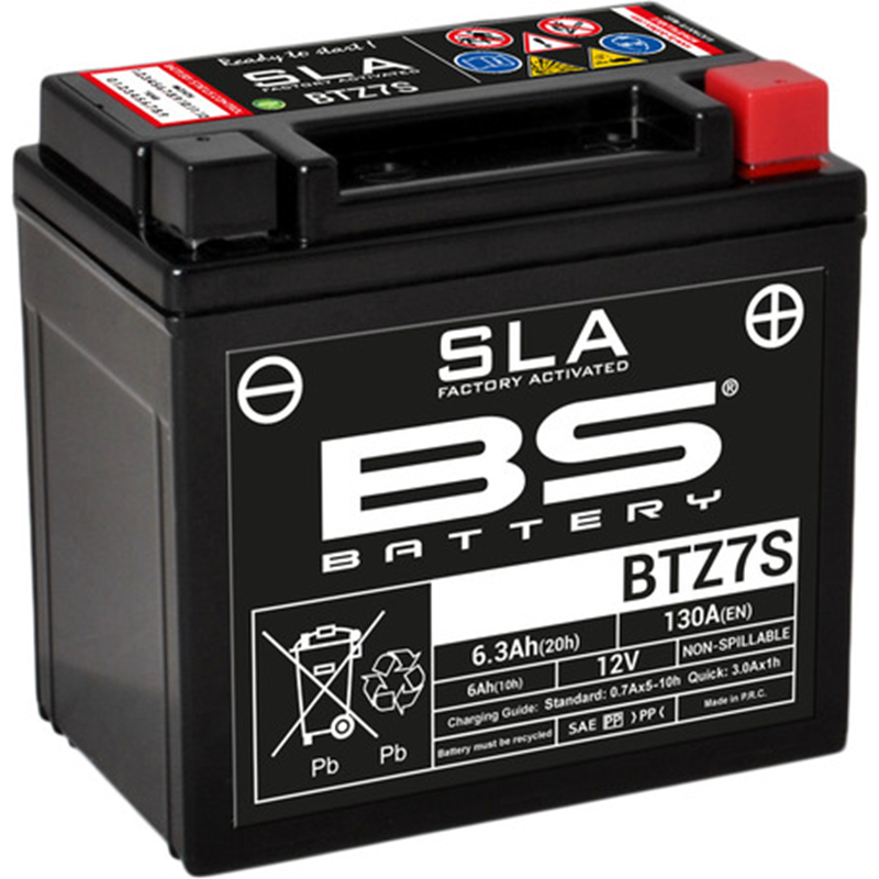 BS akku BTZ7S (FA) SLA - Sealed & Activated