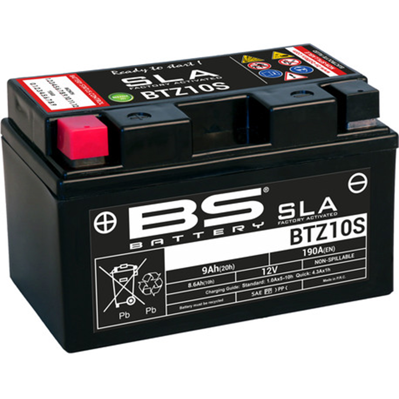 BS akku BTZ10S (FA) SLA - Sealed & Activated