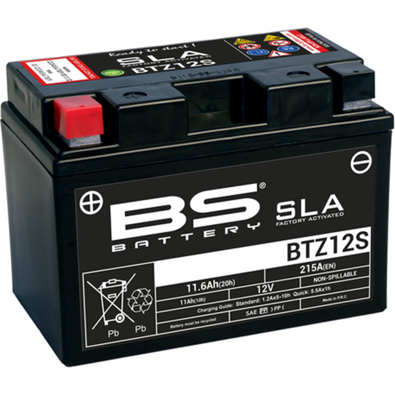 BS akku BTZ12S (FA) SLA - Sealed & Activated
