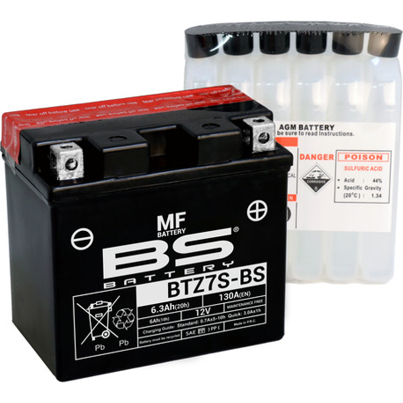 BS akku  BTZ7S-BS MF (cp) Maintenance Free