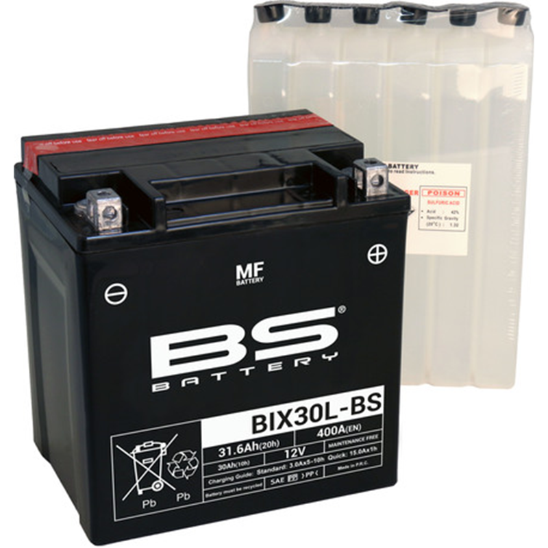 BS akku BIX30L-BS MF (cp) Maintenance Free