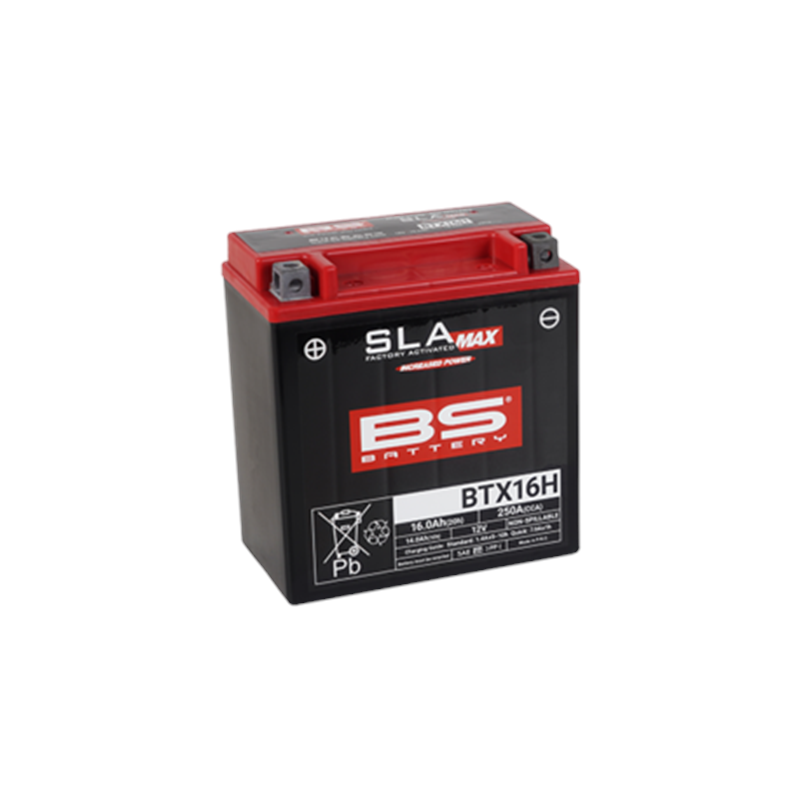 BS akku BTX16H (FA) SLA MAX - Sealed & Activated
