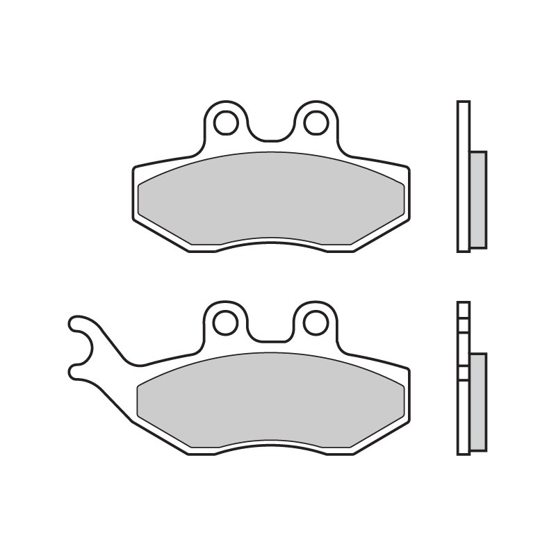 Brembo Jarrupalat Carbon-Ceramic BETA, DERBI, PEUGEOT, YAMAHA