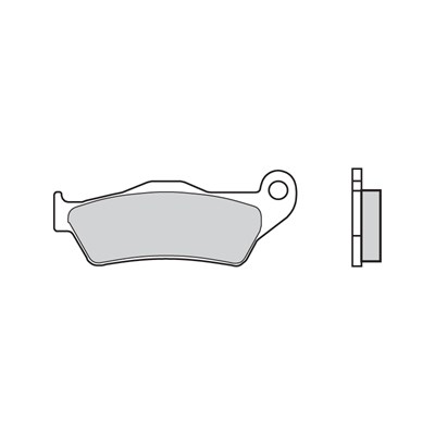 Brembo Jarrupalat Taakse Sintered Road