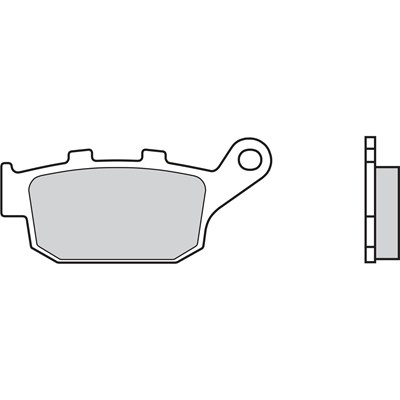 Brembo Jarrupalat Taakse Sintered Road