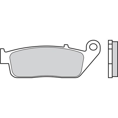 Brembo Jarrupalat Taakse Sintered Road HONDA, INDIAN, TRIUMPH, VICTORY