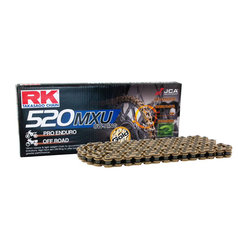 RK GB520MXU UW-rengasketju Offroad +CL (Jousil.)