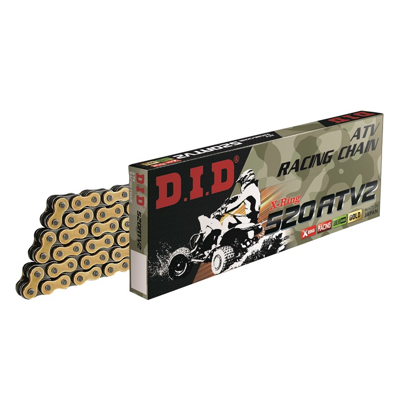 D.I.D 520ATV2 G&B Ketju+Jousil. (FJ)