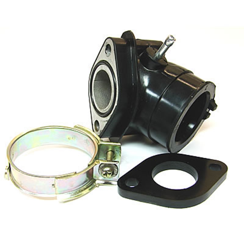 Kaasutinlaippa, sopii Ø 24mm kaasutin , Kiina-skootterit 50cc 4-T / Kymco 50cc 4