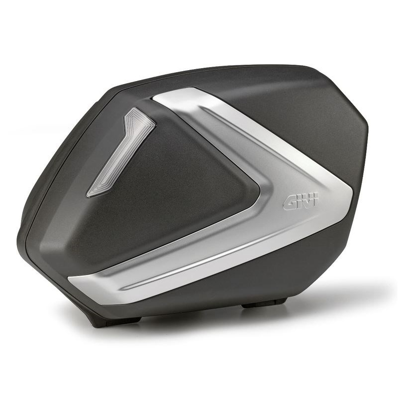 Givi V37 Tech monokey 37 l laukkupari musta sivupaneeli
