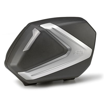 Givi V37 Tech monokey 37 l laukkupari musta sivupaneeli