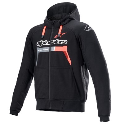 Alpinestars Huppari Chrome Ignition Musta/Punainen L