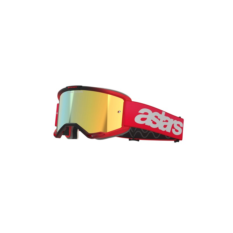 Alpinestars Vision 5 BLAZE Punainen Kulta peili Ajolasit
