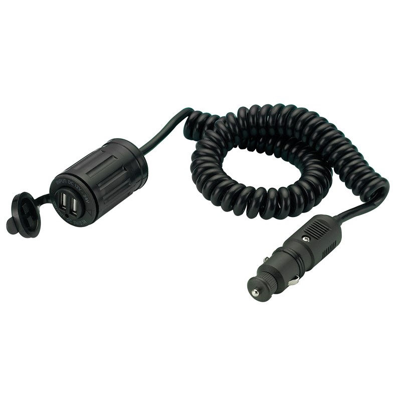 Double USB plug + Micro