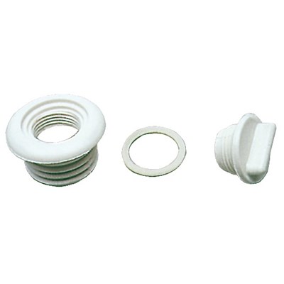 Tyhjennystulppa nailon 20mm