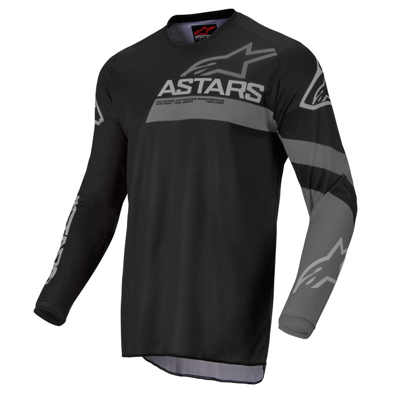 Alpinestars Paita Racer Nuorten Graphite Musta/Harmaa S