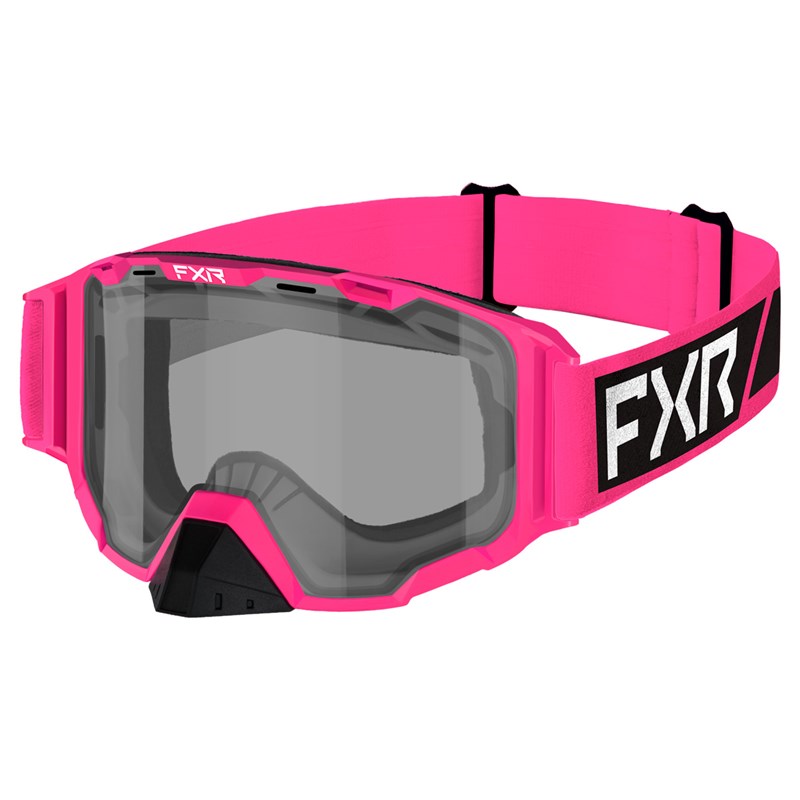 Yth Maverick Clear Goggle E-Pink OS