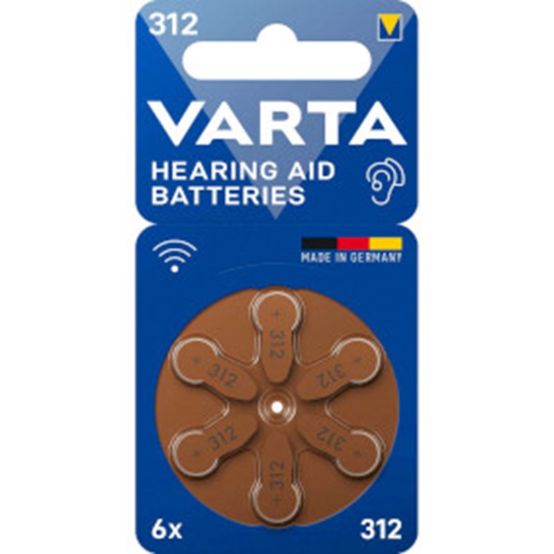 Varta-kuulokojeiden paristot tyyppi