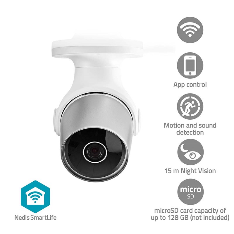 Nedis SmartLife Ulkokamera Wi-Fi