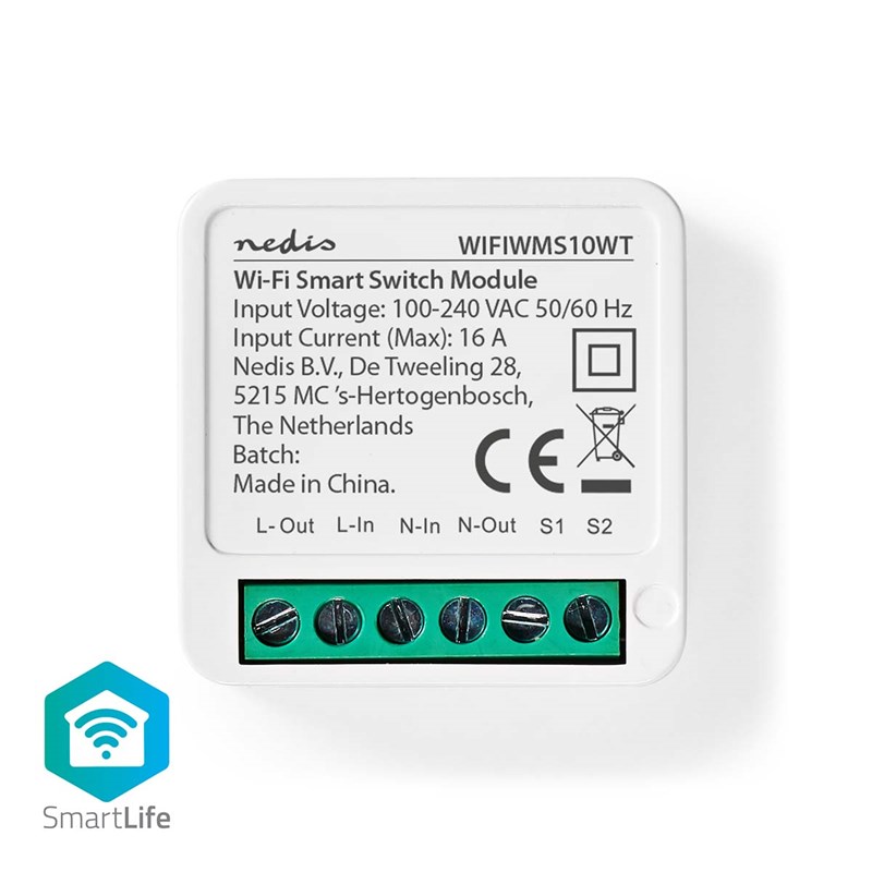 Nedis SmartLife Virtakytkin Wi-Fi