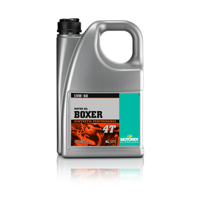 Motorex Boxer 4T 15W/50 4 ltr 4-tahtiöljy